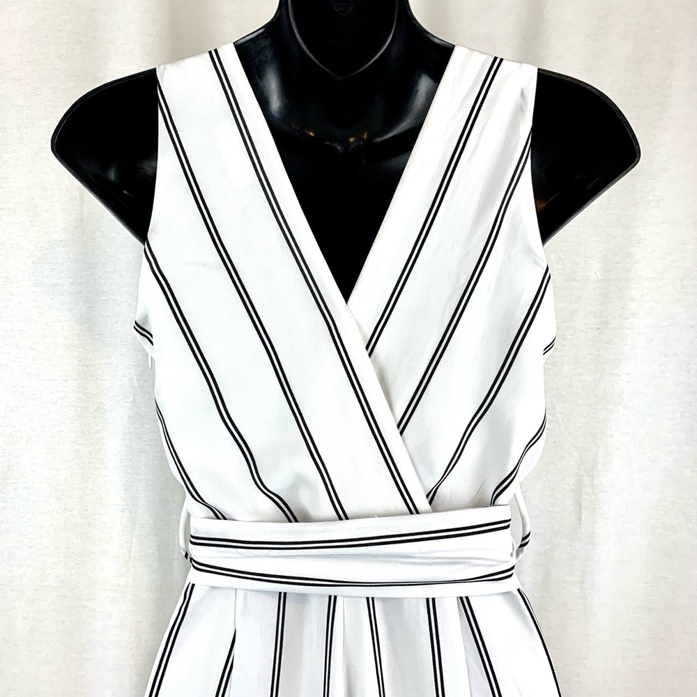 Sienna Sky striped belted jumpsuit, size XS - Picture 6 of 7